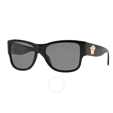 versace 4275 polarized|Versace Polarized Grey Square Unisex Sunglasses VE4275 .